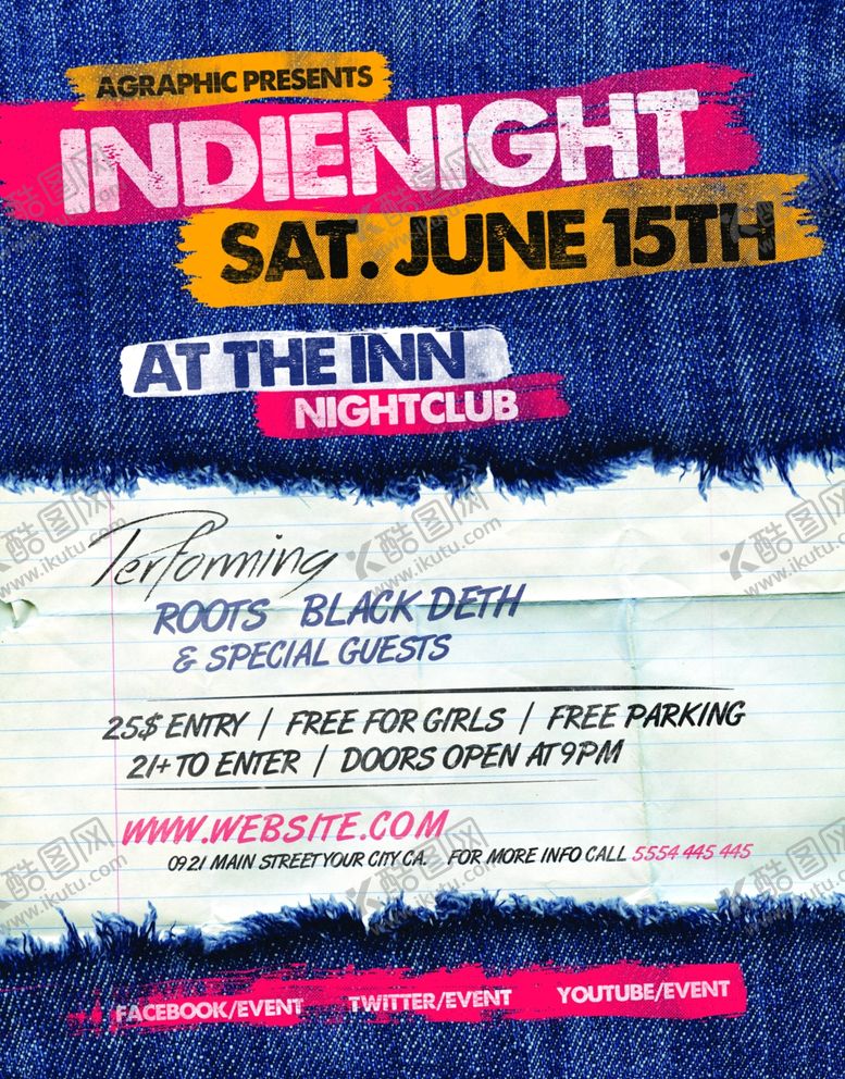 编号：37625710291125033653【酷图网】源文件下载-时尚创意英文海报