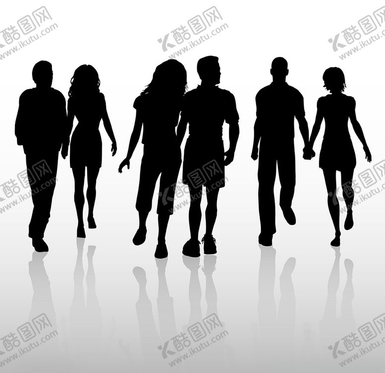 编号：73388709250029064507【酷图网】源文件下载-情侣剪影