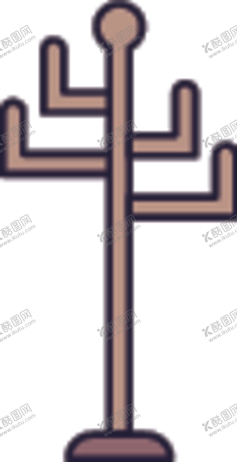 编号：69188709200708458697【酷图网】源文件下载-衣架