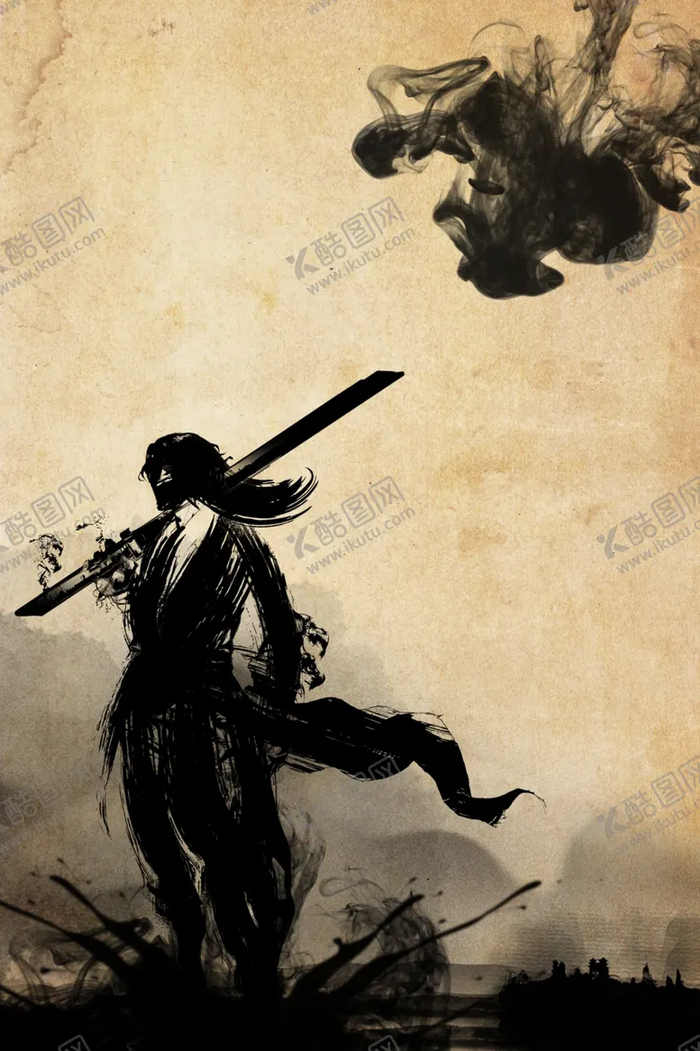 编号：35460404200853407593【酷图网】源文件下载-中国风背景武侠风