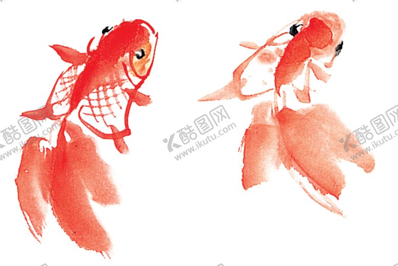 编号：99134009162212277958【酷图网】源文件下载-金鱼装饰画金鱼装饰画画芯
