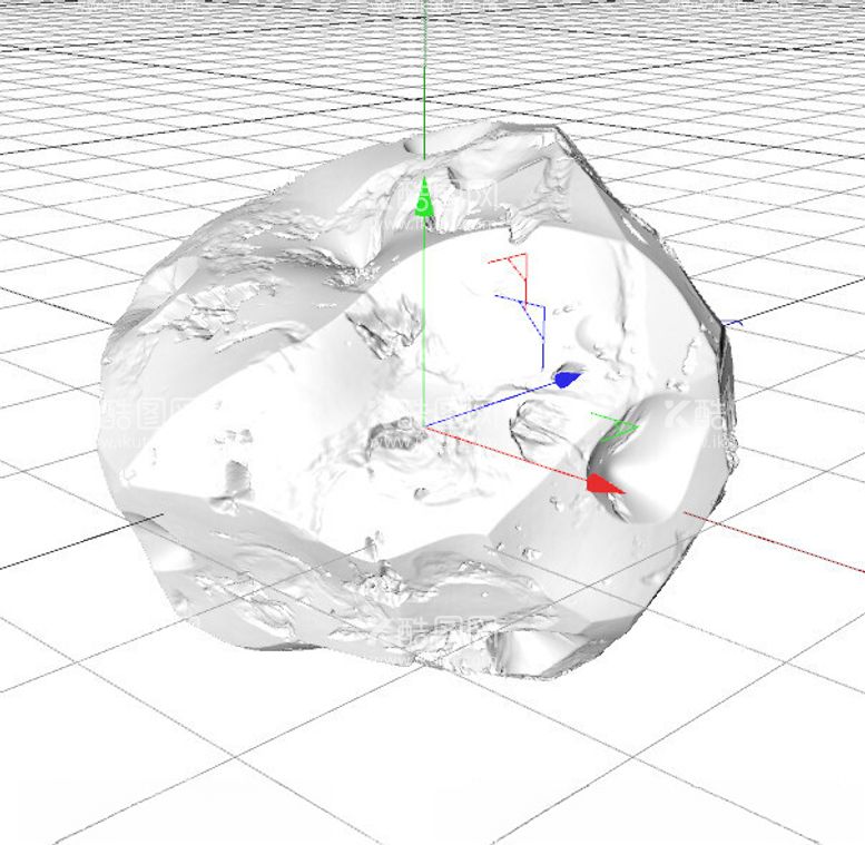编号：57390012291222473590【酷图网】源文件下载-C4D模型岩石