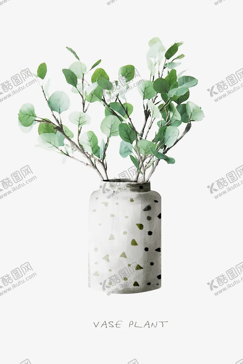 编号：16912703200536563701【酷图网】源文件下载-小清新植物装饰画