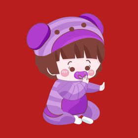 手绘卡通儿童宝宝插画宝宝插画
