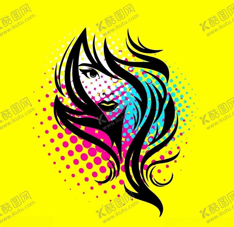 编号：15642709201811221787【酷图网】源文件下载-时尚美女头像