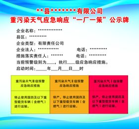 公示牌