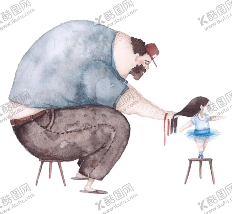 编号：80267806261546537587【酷图网】源文件下载-父亲节插画