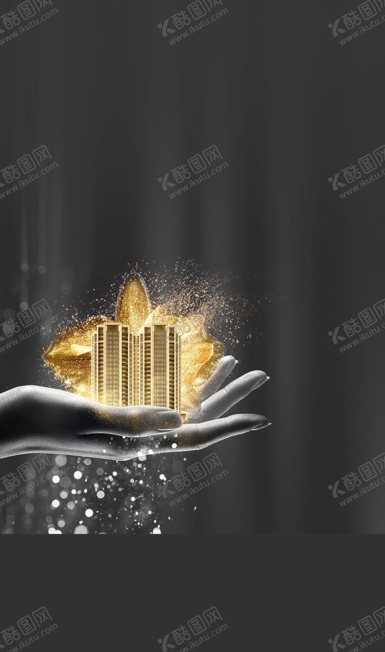 编号：98165309190932228278【酷图网】源文件下载-质感金色花