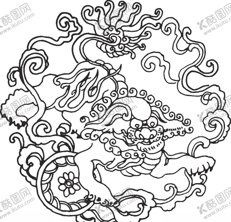 编号：81011705041558519607【酷图网】源文件下载-镂空花图案