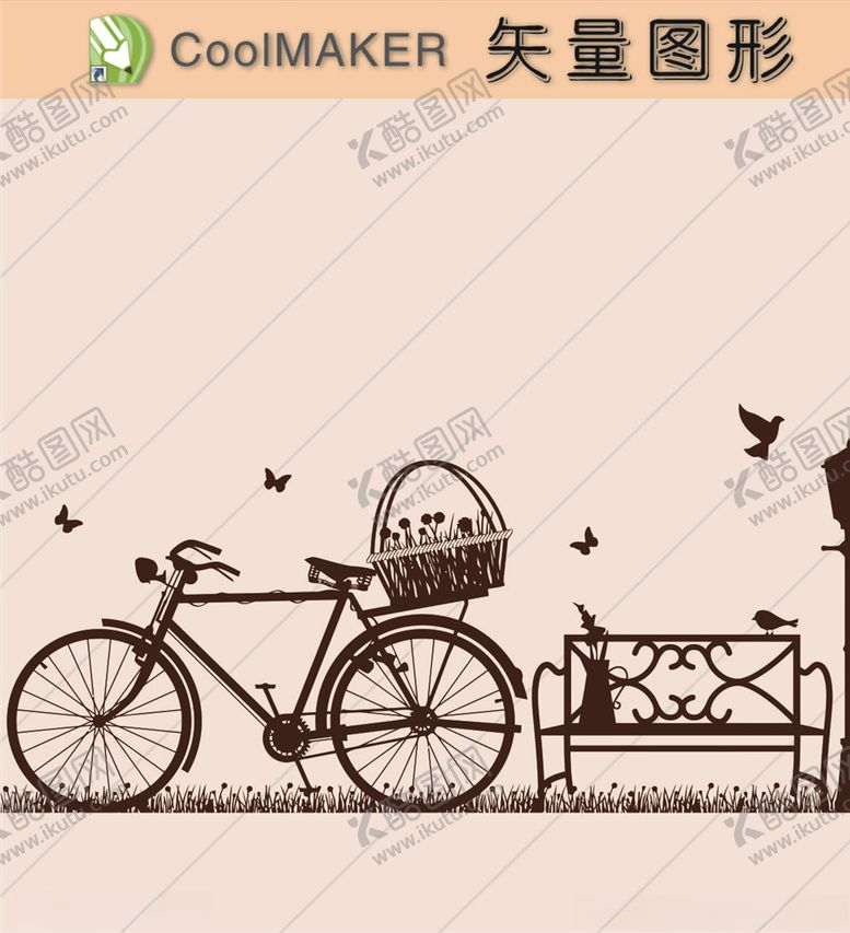 编号：77579409171133018680【酷图网】源文件下载-线稿剪影壁纸简洁手绘