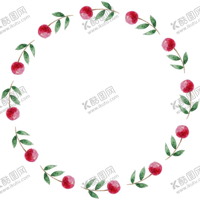 编号：38755609250539014843【酷图网】源文件下载-花环