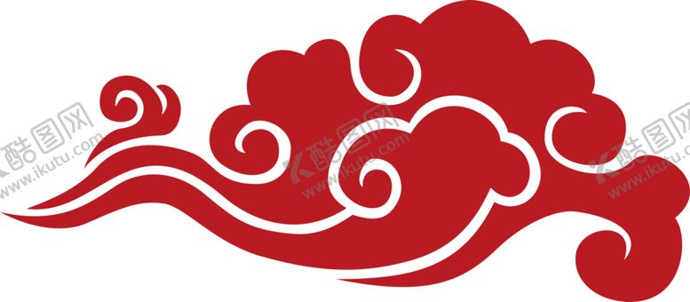 编号：80274504200827155961【酷图网】源文件下载-彩色祥云元素