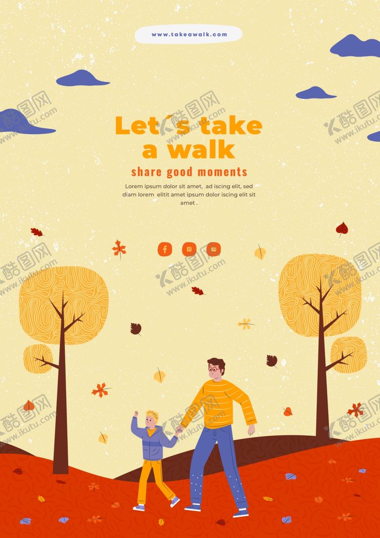 编号：11778809220958477009【酷图网】源文件下载-秋季海报