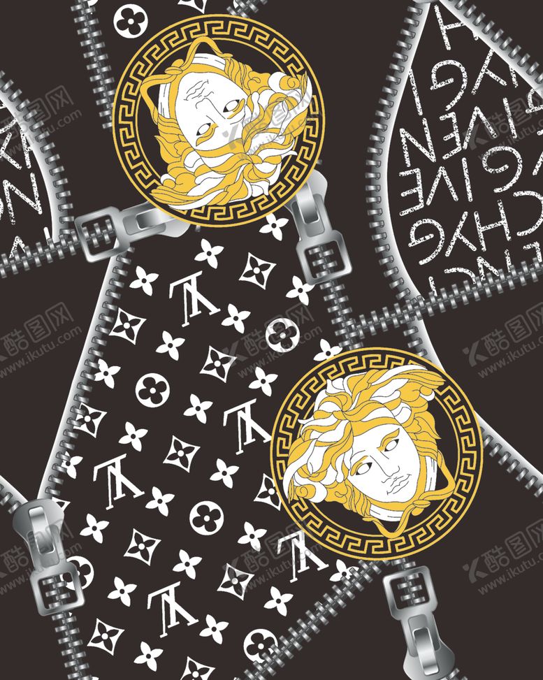 编号：69123101250509554367【酷图网】源文件下载-数码印花