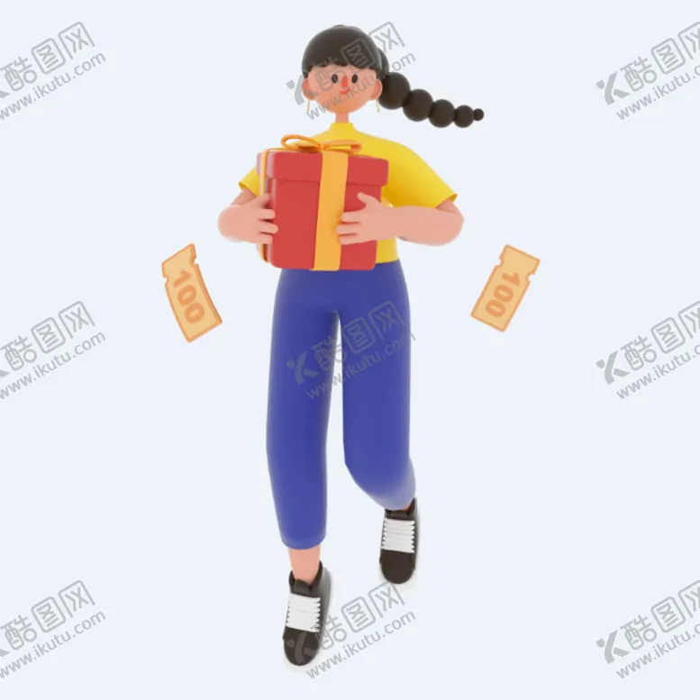 编号：27791901261754064733【酷图网】源文件下载-C4D模型 卡通人  