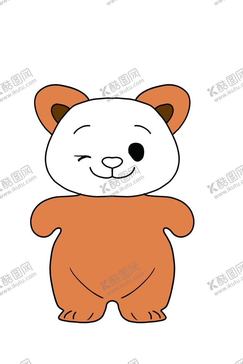 编号：11895702060021443737【酷图网】源文件下载-卡通熊素材图