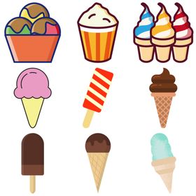 卡通冰淇淋