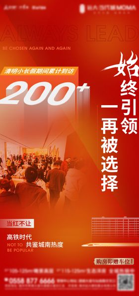 地产人气热销海报