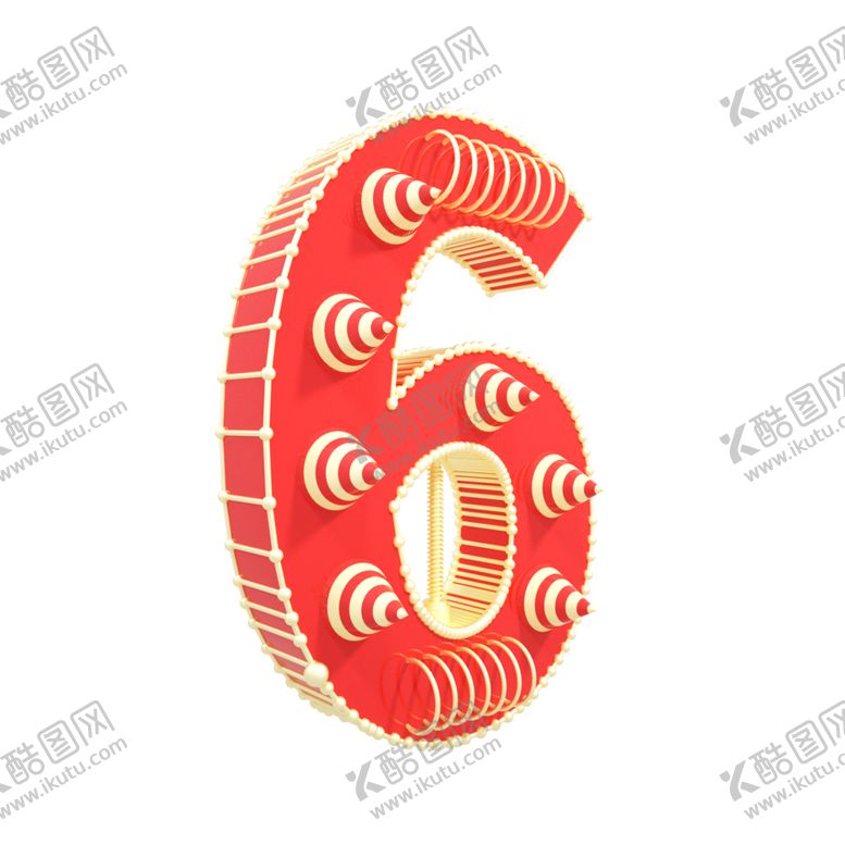 编号：26812804211414298499【酷图网】源文件下载-立体数字