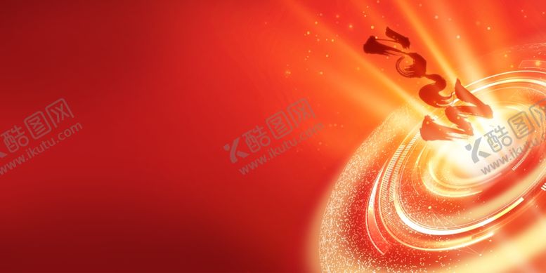 编号：35052602030636217388【酷图网】源文件下载-新年红色展板背景