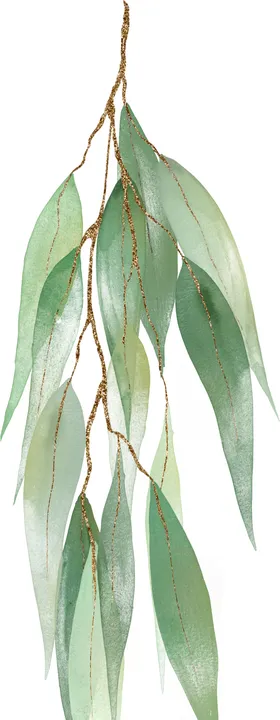 北欧小清新水彩植物图案