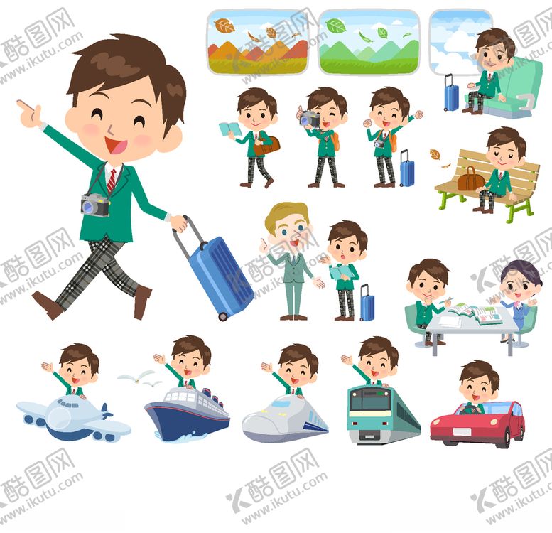 编号：61573205030634505604【酷图网】源文件下载-卡通人物