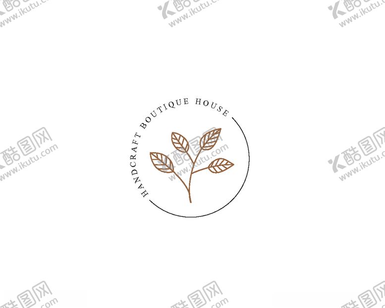 编号：95311704062349599616【酷图网】源文件下载-植物花纹Logo