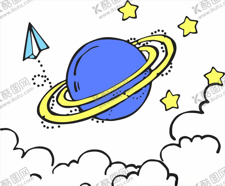 编号：52407805182124488116【酷图网】源文件下载-蓝色星球矢量图