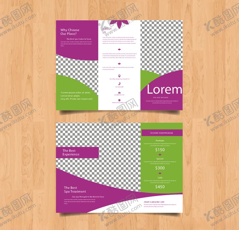 编号：89013910060328444616【酷图网】源文件下载-三折页模板