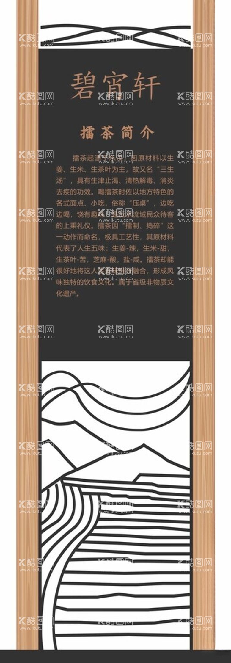 编号：95453103071435102147【酷图网】源文件下载-园林标识牌导视牌广告标识