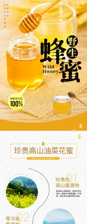 蜂蜜详情页