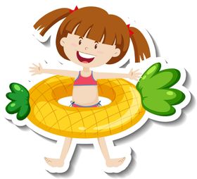 卡通儿童手绘快乐生活