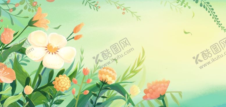 编号：11823104040137143558【酷图网】源文件下载-春日花卉美景