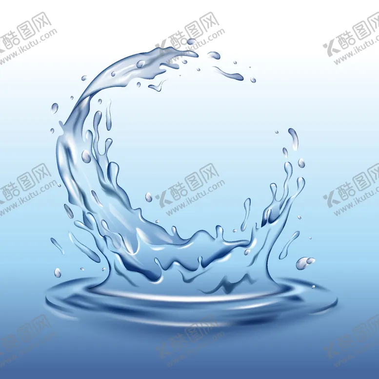 编号：26908709171545409205【酷图网】源文件下载-卡通水花