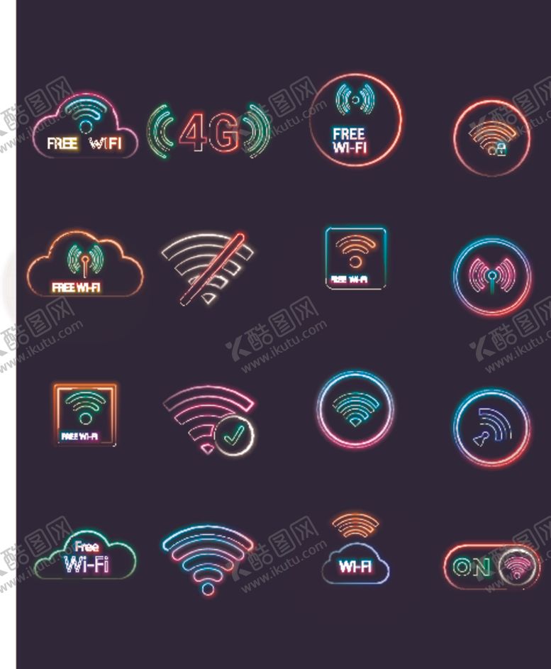 编号：27345210051746198521【酷图网】源文件下载-网络图标