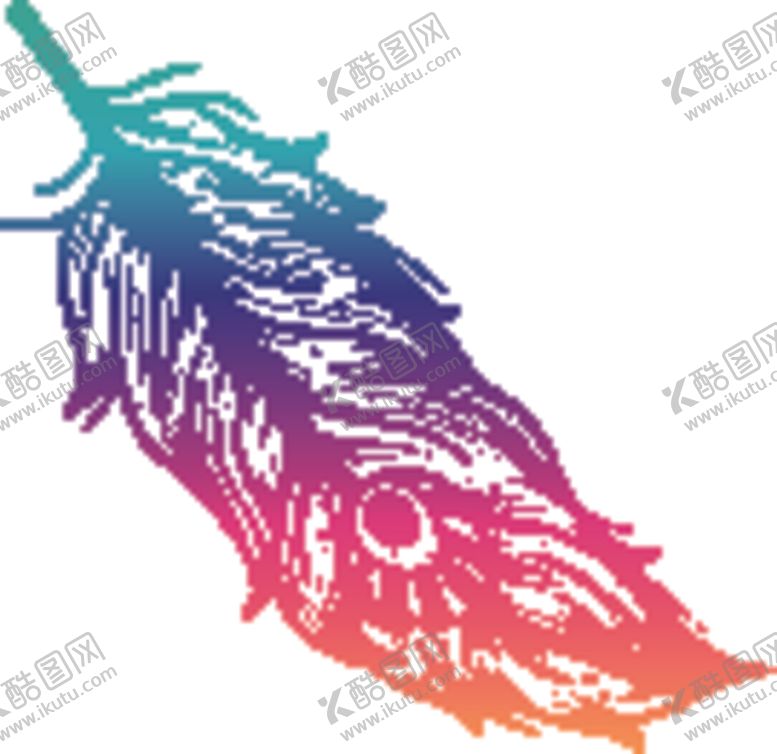 编号：17357607091115072205【酷图网】源文件下载-彩色羽毛