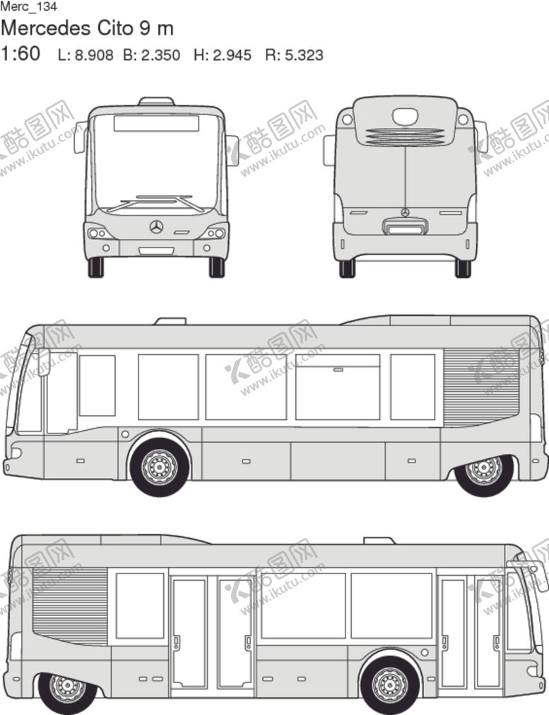 编号：51961210101844479501【酷图网】源文件下载-手绘客运汽车