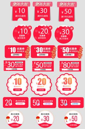 多样优惠券展示