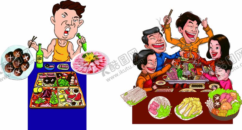 编号：93250401191059587049【酷图网】源文件下载-火锅立牌