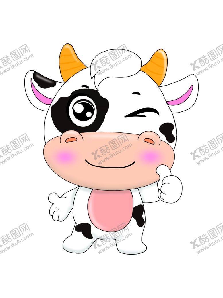 编号：79933806290718433724【酷图网】源文件下载-卡通奶牛