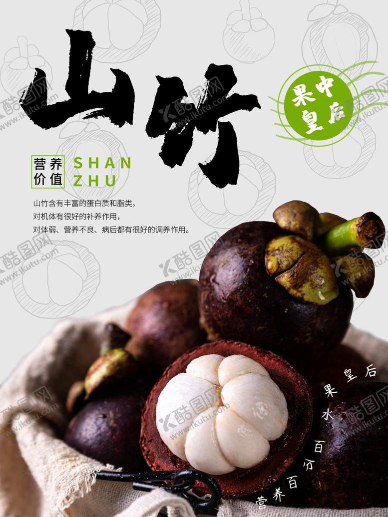 编号：48046002251251163977【酷图网】源文件下载-山竹海报