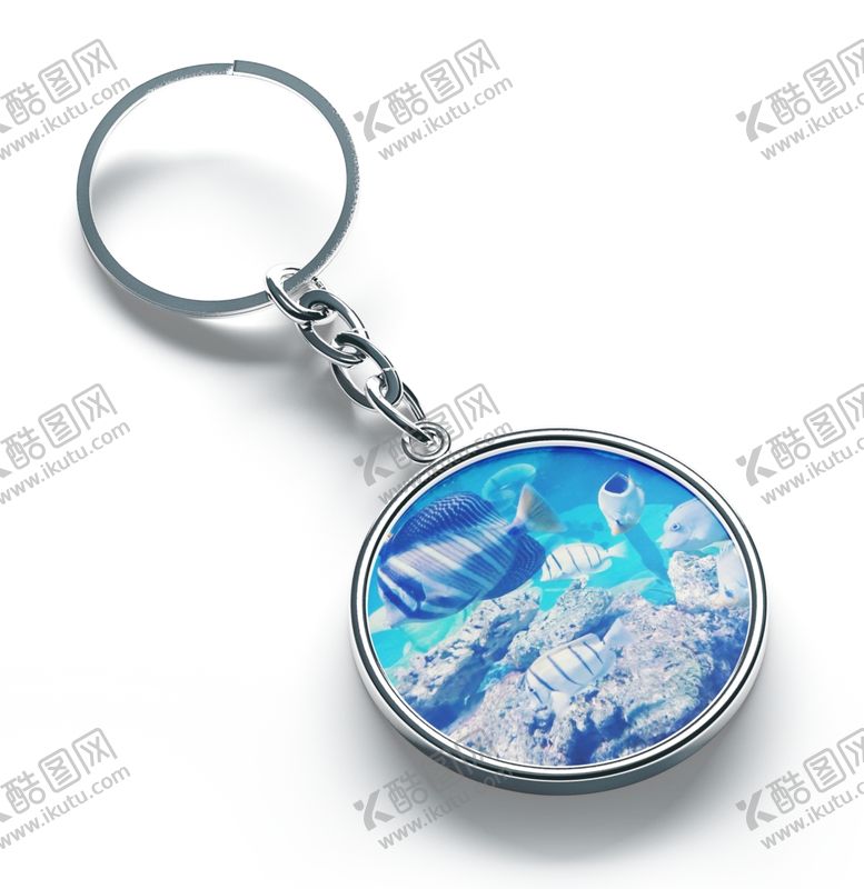 编号：36961910042322458721【酷图网】源文件下载-钥匙扣效果图样机