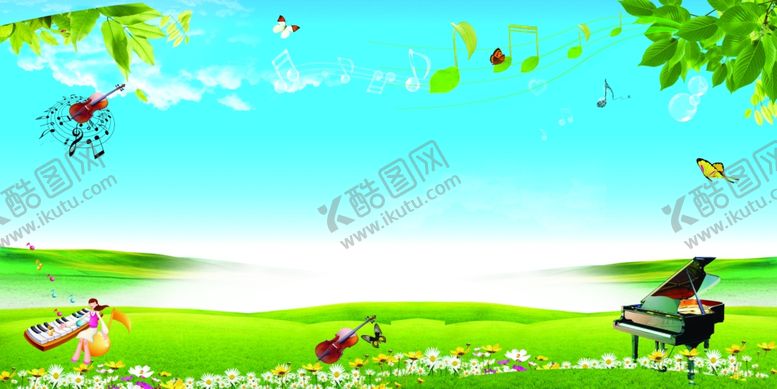 编号：82677204052114412091【酷图网】源文件下载-音乐教室展板