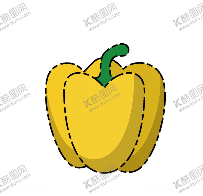编号：65179405131456274066【酷图网】源文件下载-卡通彩椒