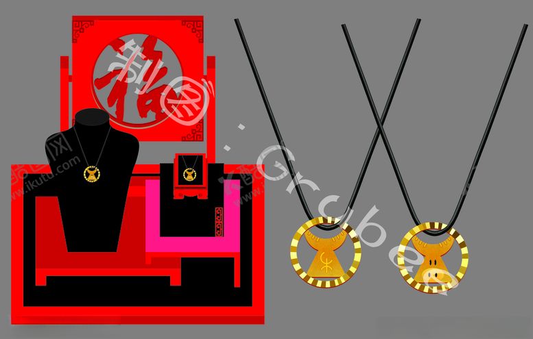 编号：25032910130658116540【酷图网】源文件下载-牛年吊坠