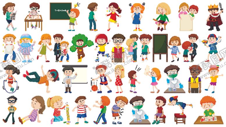 编号：99695406152231188563【酷图网】源文件下载-卡通儿童