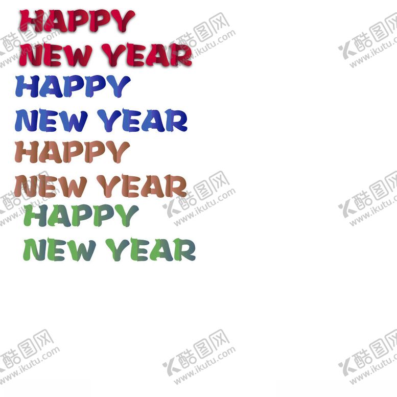 编号：88782801260559194893【酷图网】源文件下载-happynewyear新年好