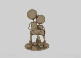 小金人3d模型