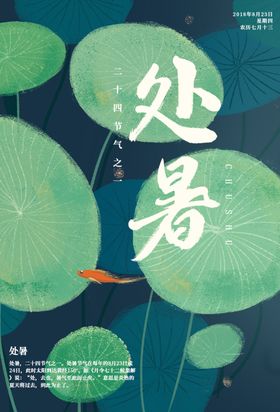 芒种古风传统气节海报展板