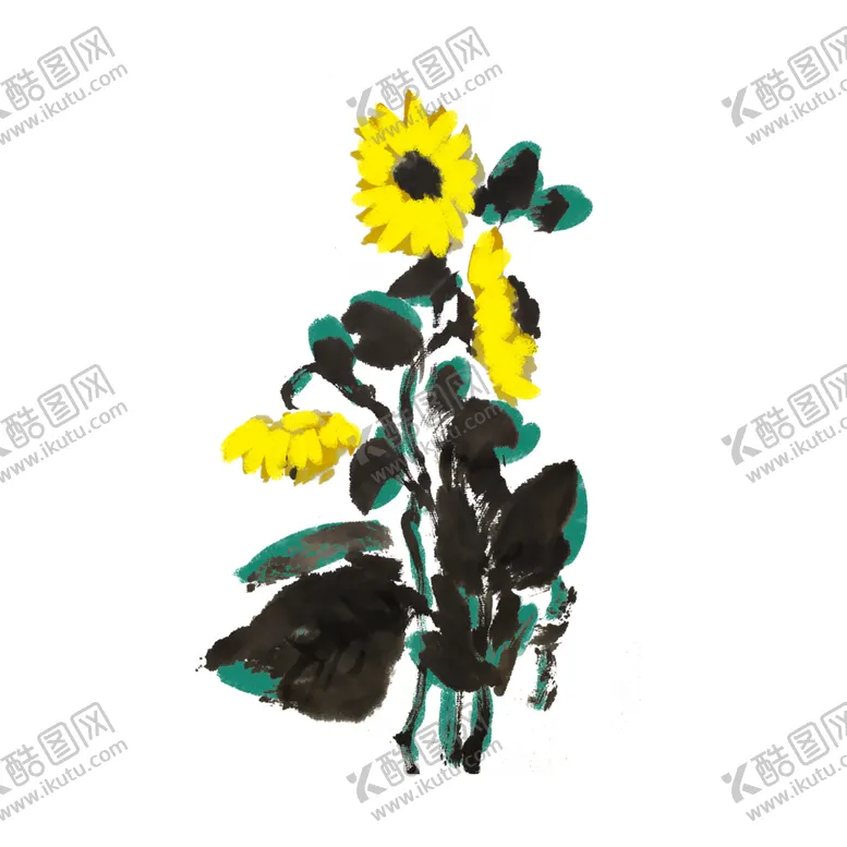 编号：87640909200044302573【酷图网】源文件下载-水墨插画素材